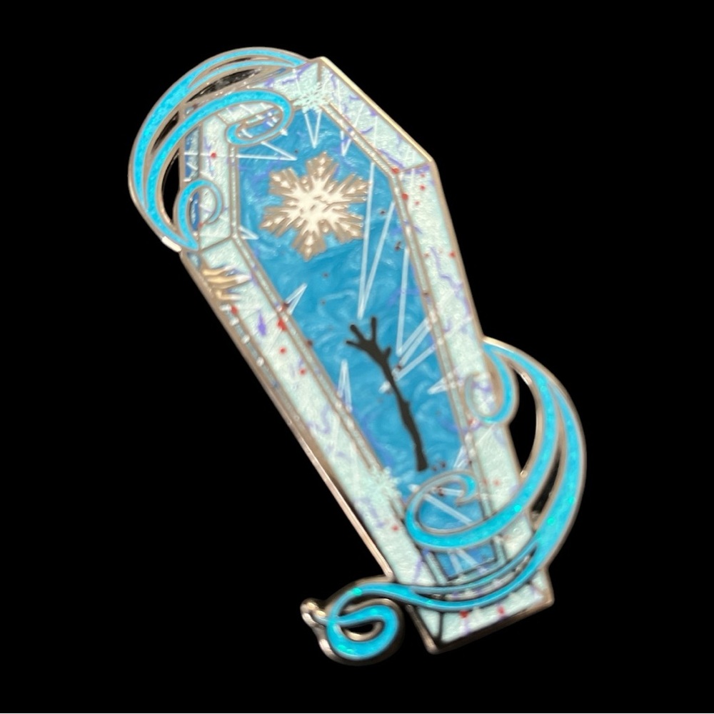 Disney Elsa Inspired Coffin Magically Horrific™ Enamel Pin